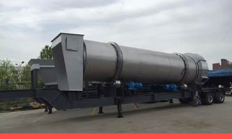 mobile asphalt plant